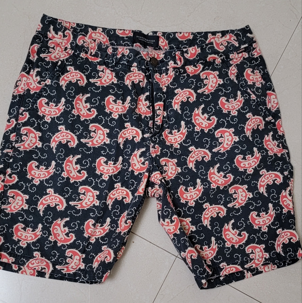 Scotch and soda mens shorts size 32